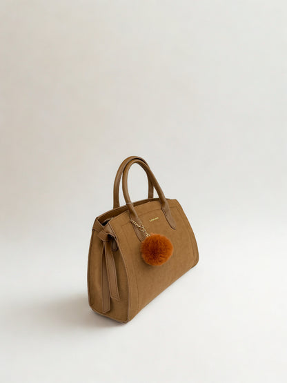 Wildleder Handtasche