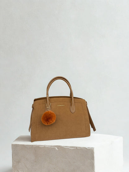 Wildleder Handtasche