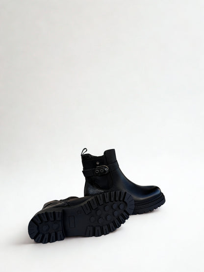 Ankle-Boots in Schwarz